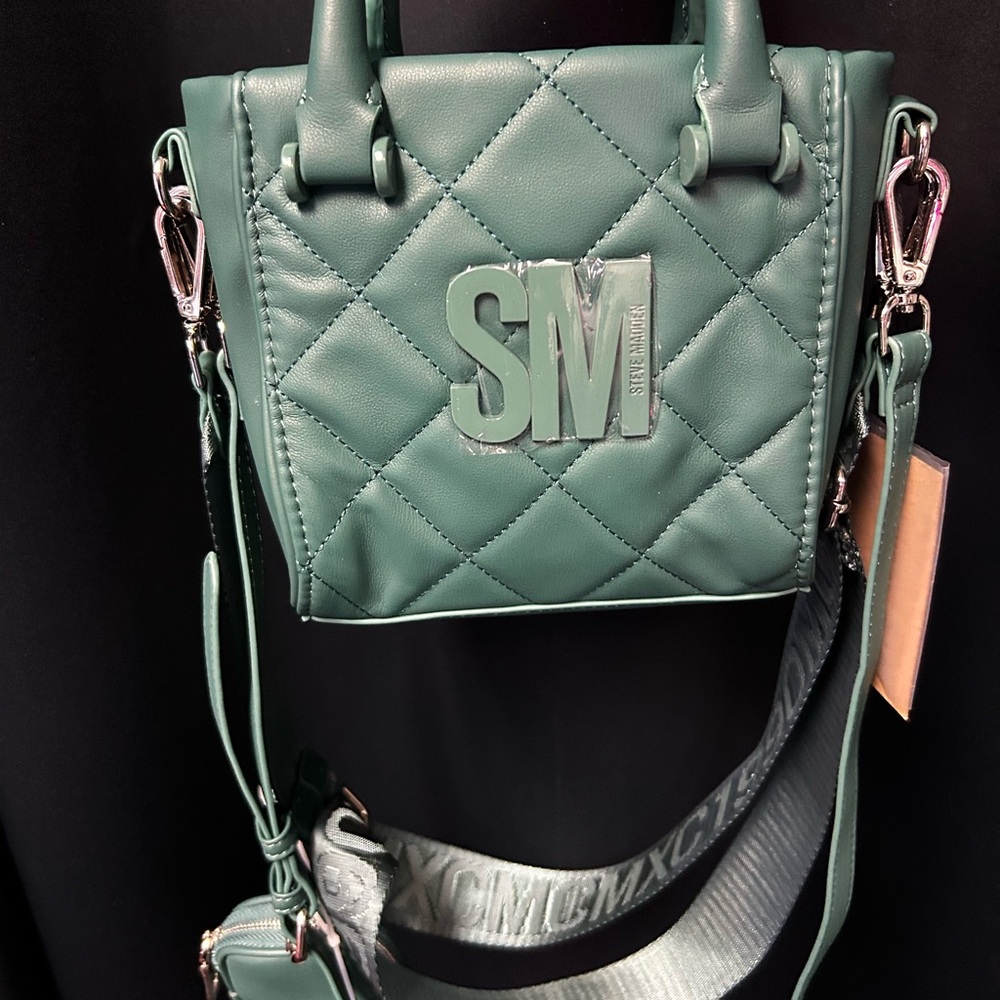 Quilted Green Handbag
